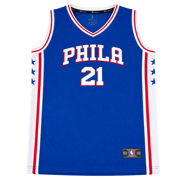 Fanatics Joel Embiid Philadelphia 76ers Youth XL Jersey #21 Blue