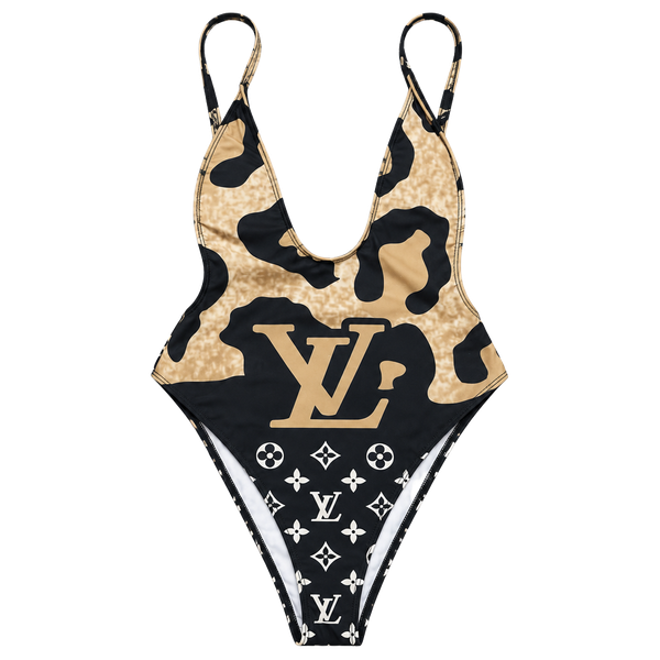 Louis Vuitton Flower Foulard Swimsuit Size S Monogram