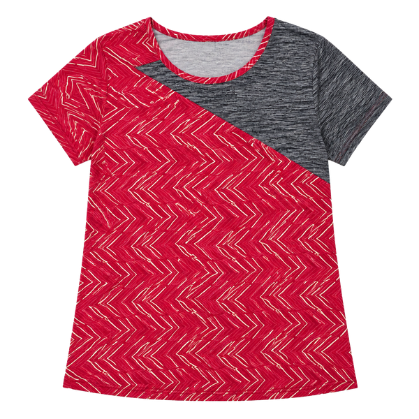 Esprit Chevron Sleeveless Dress Size 5/6 Red Patterned - New With Tags