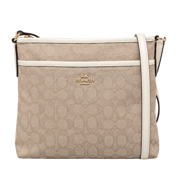 Coach swingpack canvas crossbody bag
