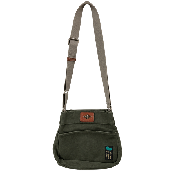 Dooney & Bourke Canvas Crossbody Bag Olive Green