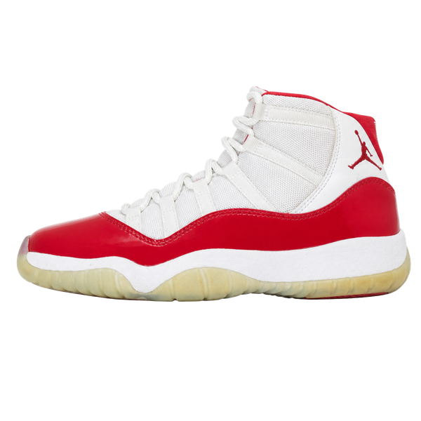 Jordan Air Jordan 11 Retro GS White/Red Mid Top Sneaker US 7Y