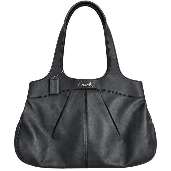 Coach Lexi Metallic Navy Leather Hobo Satchel Shoulder Bag F18829