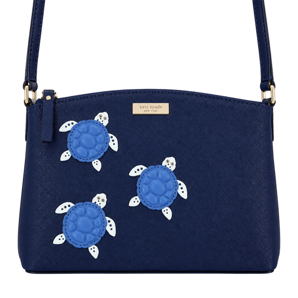 Kate Spade Millie Under The Sea Turtle Crossbody Bag Blue