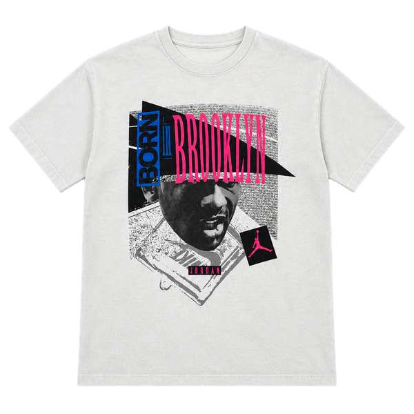 Jordan Born in Brooklyn Michael Jordan Graphic T-Shirt M