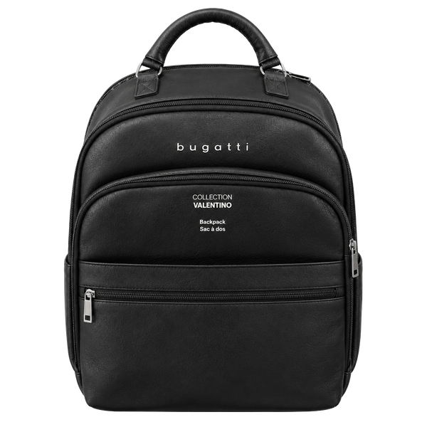 Bugatti Valentino Collection Laptop Backpack Black