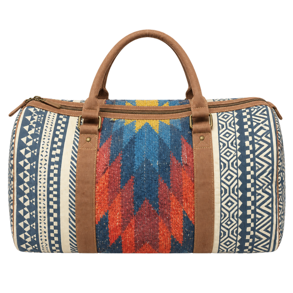 Tigerbear Republik Overnight Weekender Travel Duffle Gym Bag Aztek Print