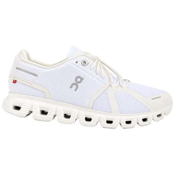 On Running Cloud 5 White Sneakers