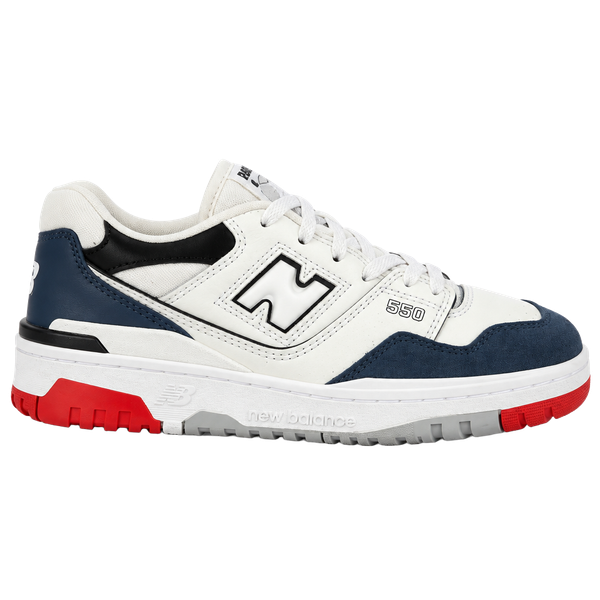 New Balance 550 White Navy True Red Sneakers