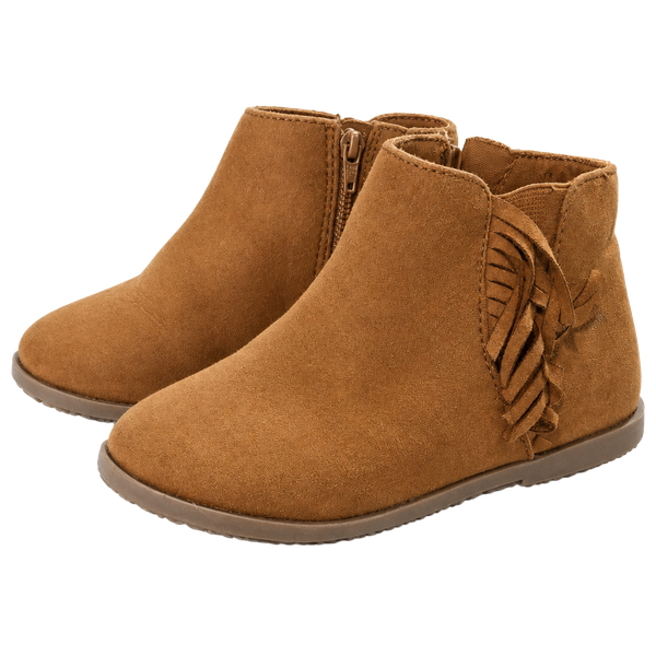Old Navy Fringe Ankle Boots Size 10 Brown Toddler Girls