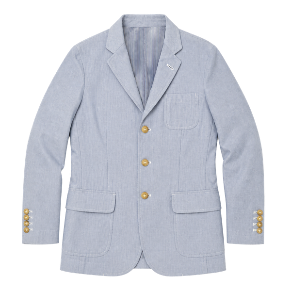 Polo By Ralph Lauren Blazer Size Boys S Blue Cotton Striped Lining