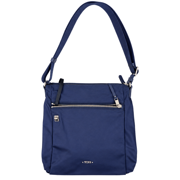 TUMI Voyageur Canton Crossbody Bag Blue Nylon