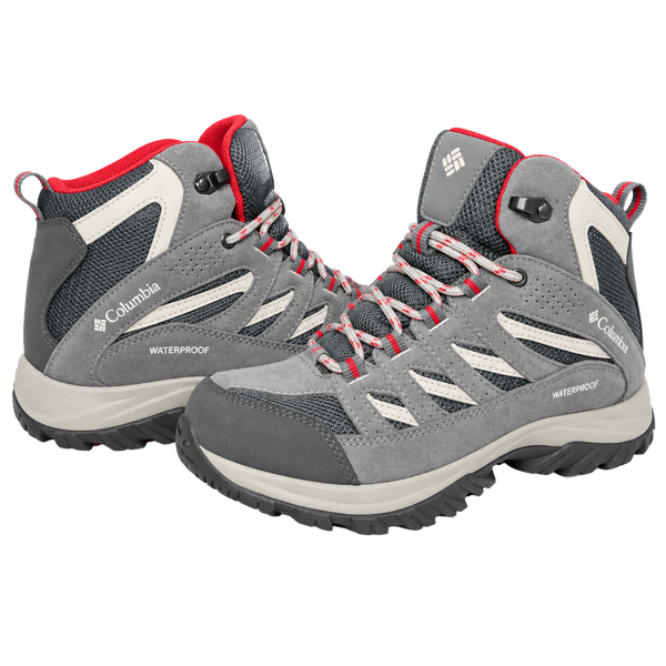 Columbia Crestwood Mid Waterproof Hiking Boots Grey
