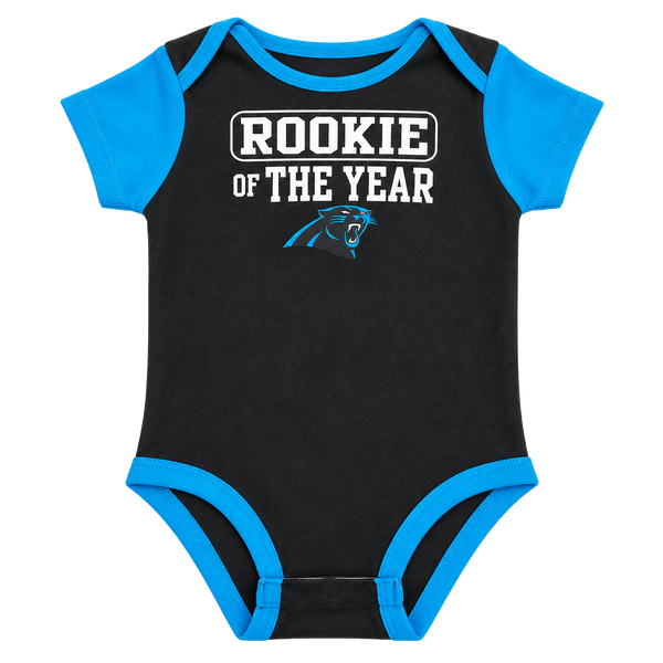 NFL Team Apparel Carolina Panthers Rookie of the Year Bodysuit 18M