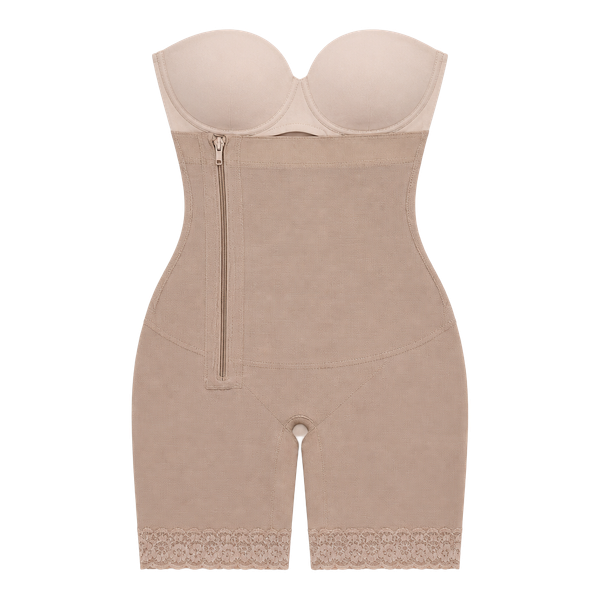 CYSM Biotherapy Shapewear Strapless Body Shaper Boyshort Style 491