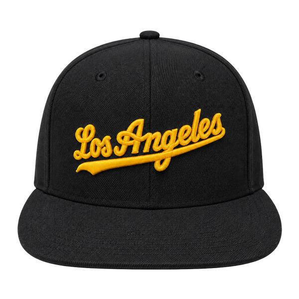 New Era Los Angeles Dodgers 59FIFTY Size 7 1/4 Black Corduroy Fitted Hat