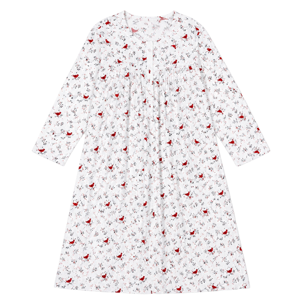 Aria Collection Nightgown Red Cardinal Velour Sleepwear Size 3X