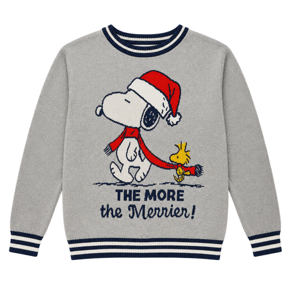  Kids Snoopy Holiday Sweater 