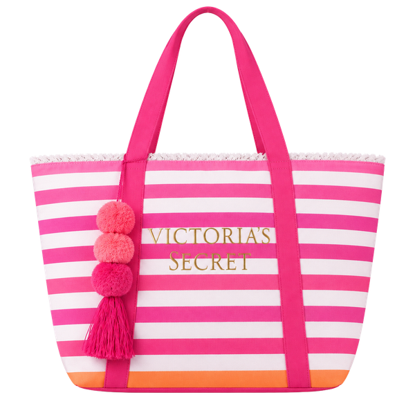 Victoria's Secret Striped Tote Bag