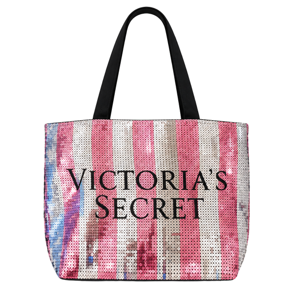 Victoria's Secret Pink Sequin Tote Bag