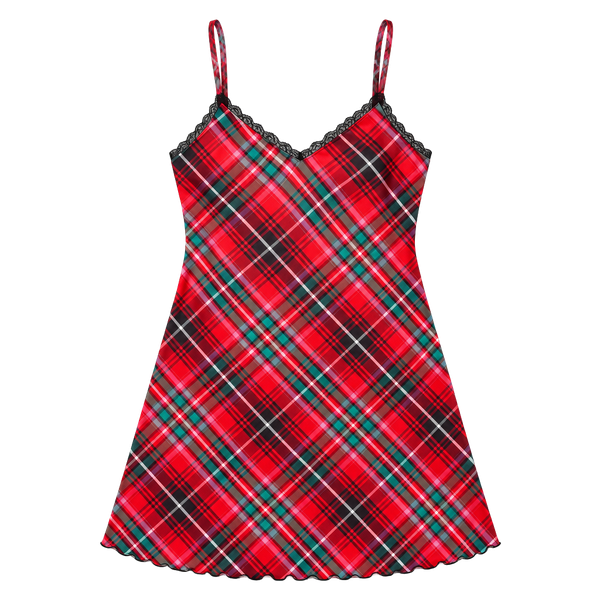 Victoria's Secret Slip Size S Plaid Chemise