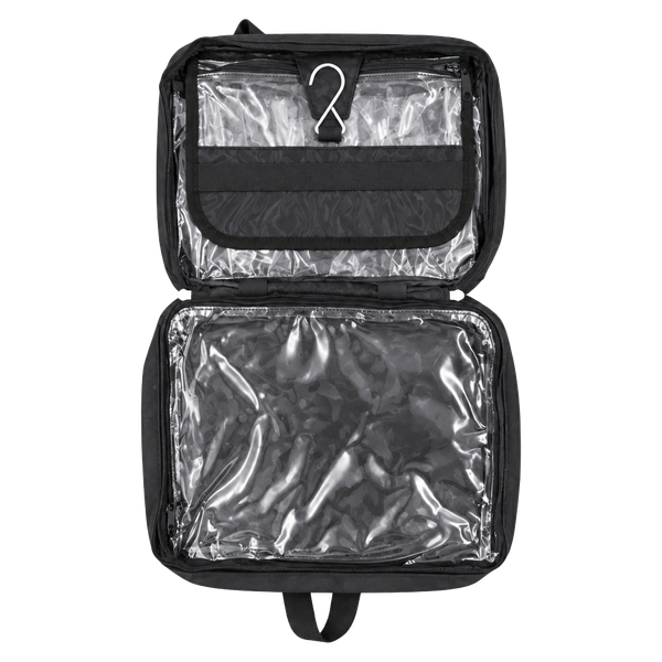 Unbranded Hanging Travel Toiletry Bag Black Cosmetic Organizer