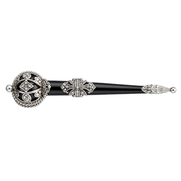 Vintage Scottish Tartan Kilt Pin Scepter Brooch