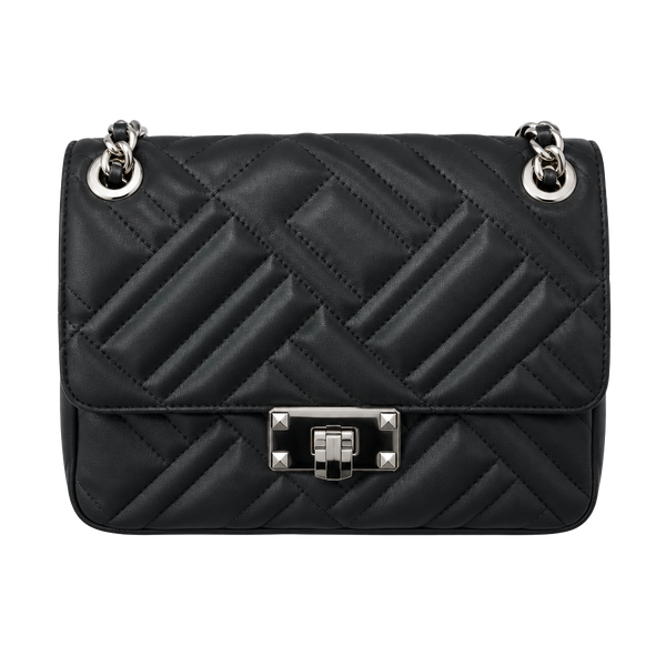 Michael Kors Black Peyton Quilted Medium
