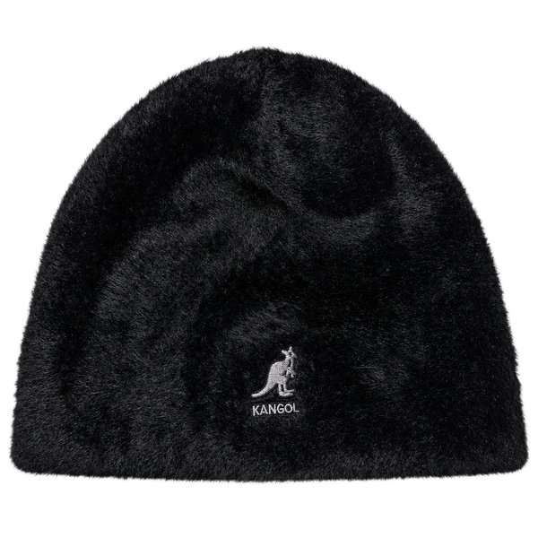 Kangol Furgora Skull Cap Black One Size Furry Beanie Hat