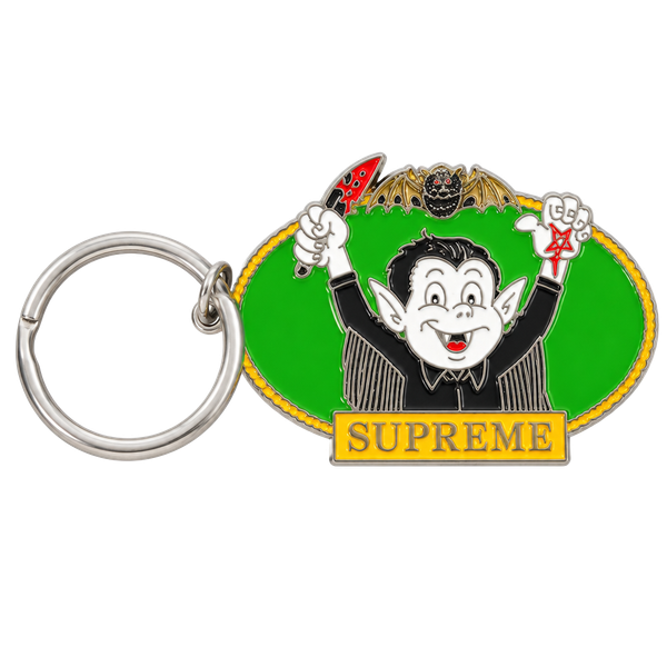 Supreme Vampire Boy Keychain Enamel Sean Cliver Art