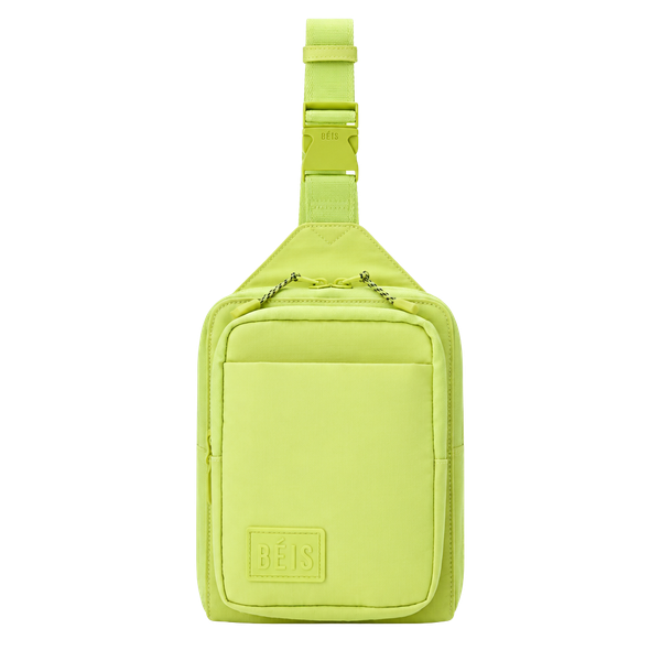 Béis Sport Sling Neon Yellow Crossbody Bag