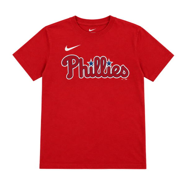Nike Philadelphia Phillies Harper 3 T-Shirt Size L 14/16 Red Youth MLB Tee