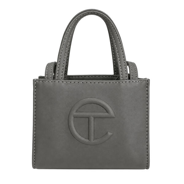 Telfar Small Grey Shopping Bag