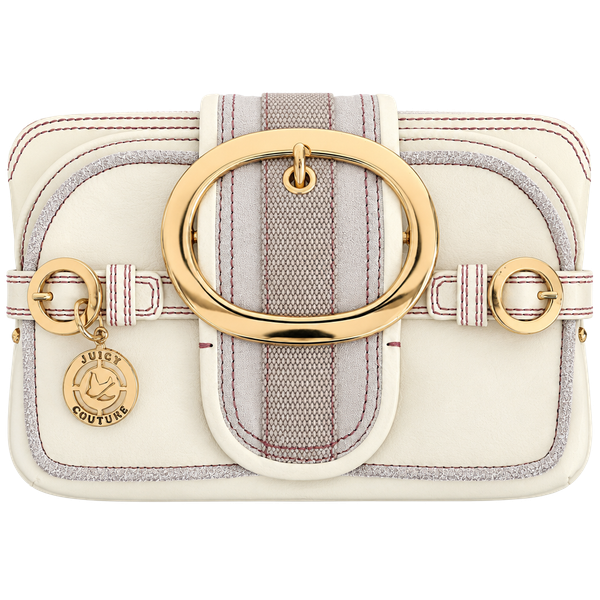 Juicy Couture Cream Patent Leather Clutch