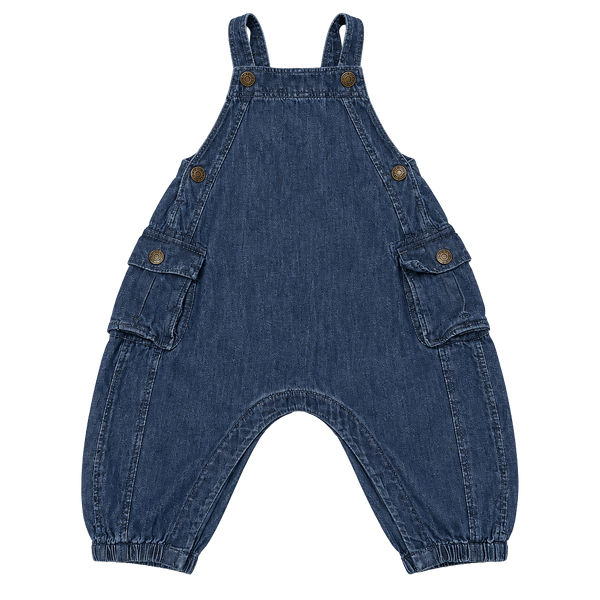 Size 6-12m
Baby Gap Denim Cargo Overalls