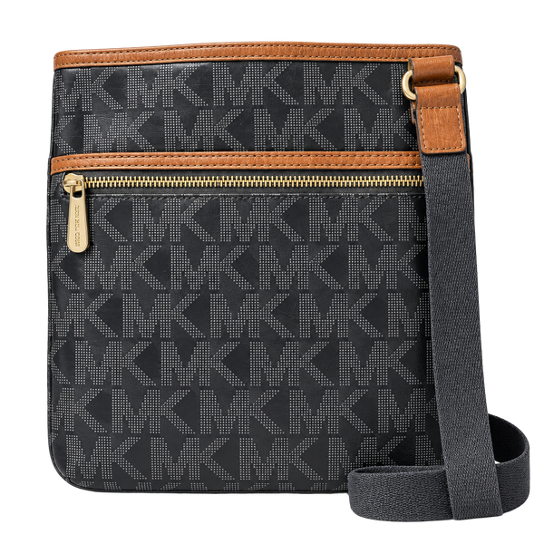 Michael Kors Patent Leather Crossbody Bag - Brown Crossbody Bags, Handbags 