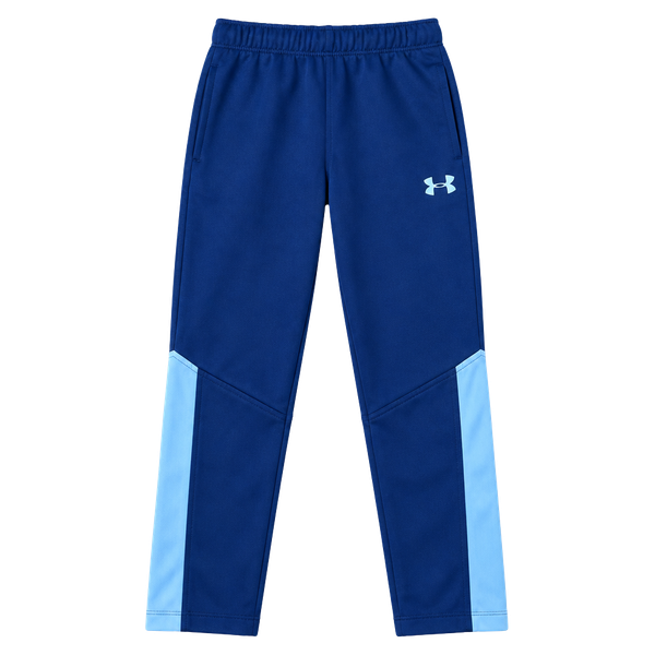 Under Armour Kids YSM Knit Warm Up Pants Blue White Athletic Track