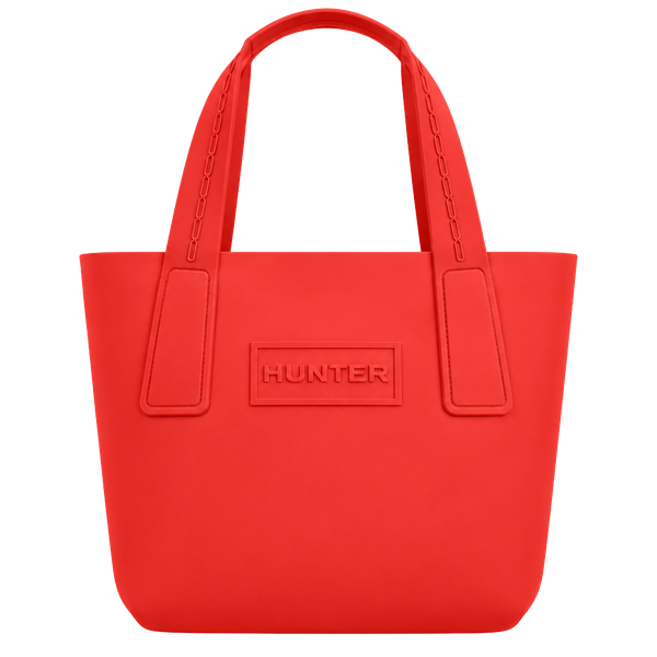 Hunter for Target Red Rubber Tote Bag