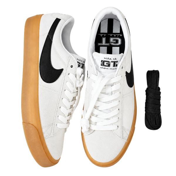 Nike SB Zoom Blazer Low Pro GT White Gum Skate Shoes