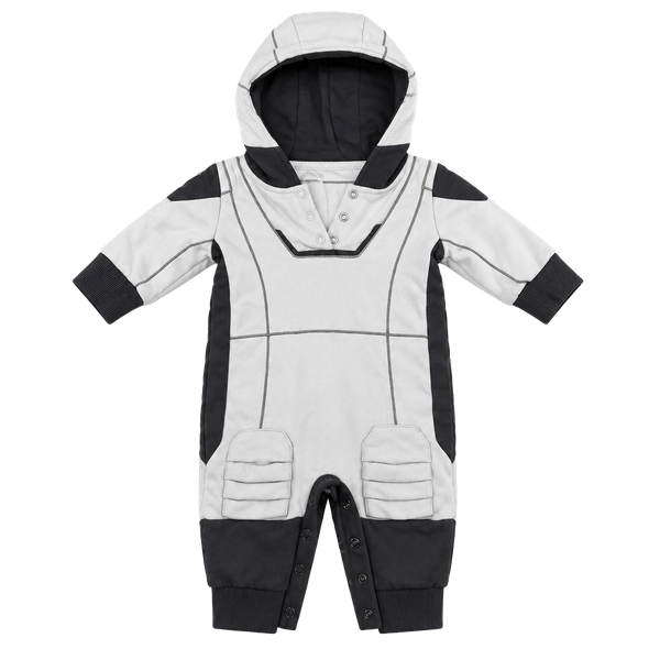 SpaceX Baby Spacesuit bodysuit 0-3M Astronaut Hooded Romper Space X Official