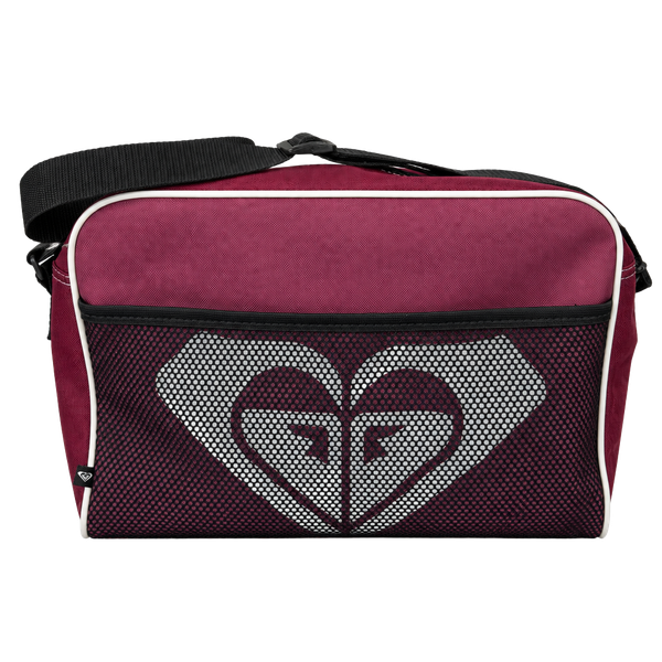 Vintage Y2K Roxy Quiksilver Pink Messenger Bag Logo Surf Skater Crossbody