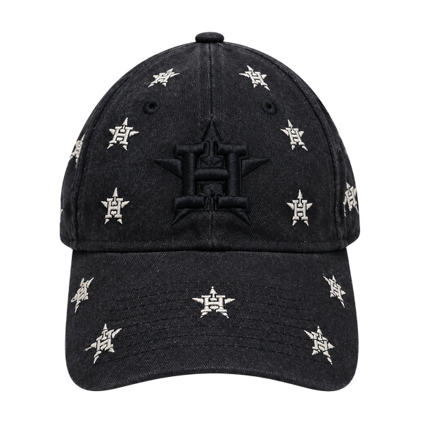 New Era Houston Astros 9TWENTY Adjustable Hat Black