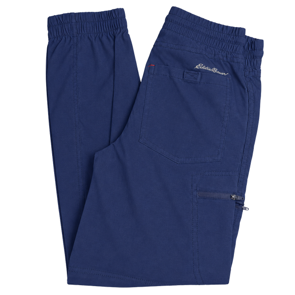 Eddie Bauer Kids Boys Ranger Zip-Off Jogger Pants Navy Blue