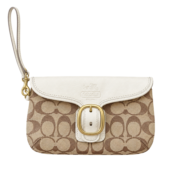 Coach Soft Mini Demi Bag in Signature Jacquard -...