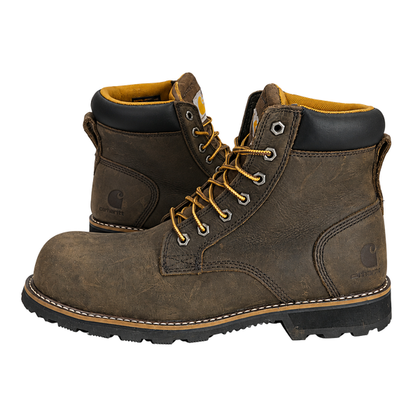 Carhartt Frontier 6" Boot Size 10.5M Brown Water Resistant Work Boots