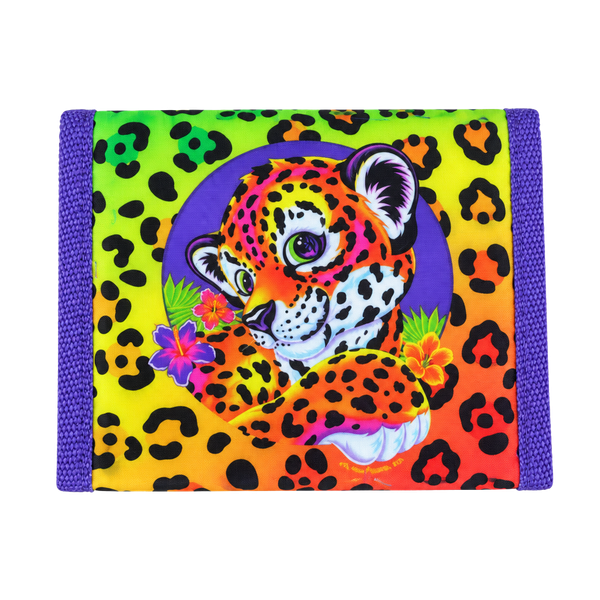 Lisa Frank Rare 90s Hunter Leopard Wallet