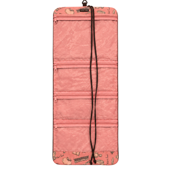 Victoria's Secret Hanging Travel Cosmetic Bag Pink Makeup Organizer