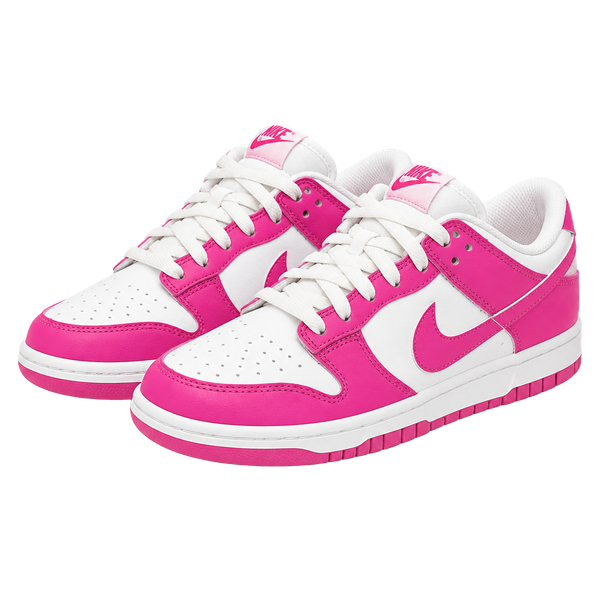 Nike Dunk Low GS Active Fuchsia/White/Pink,Sneakers Size 4.5Y or 6 W 