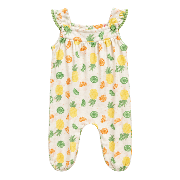 Isaac Mizrahi Fruit Print Romper Size 6-9M