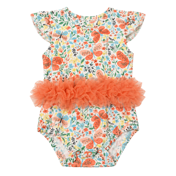 Baby Essentials Bodysuit Size 6M Floral